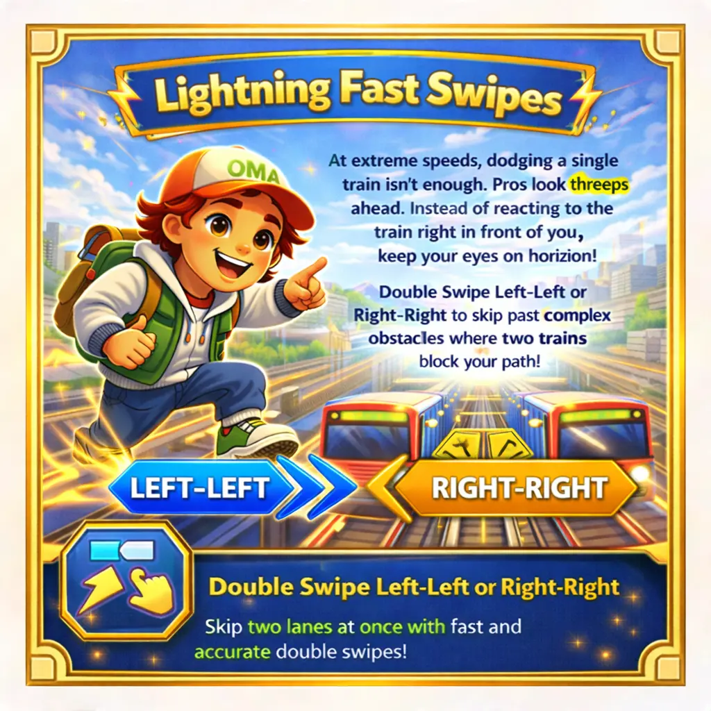 Subway Surfers hoverboard strategy tunnel safety gameplay tip