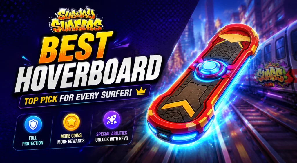 best hoverboard in subway surfers