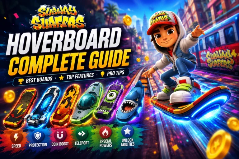 Subway Surfers Hoverboard Guide: Types, Features, Best Boards & Tips 1 hoverboards subway surfers