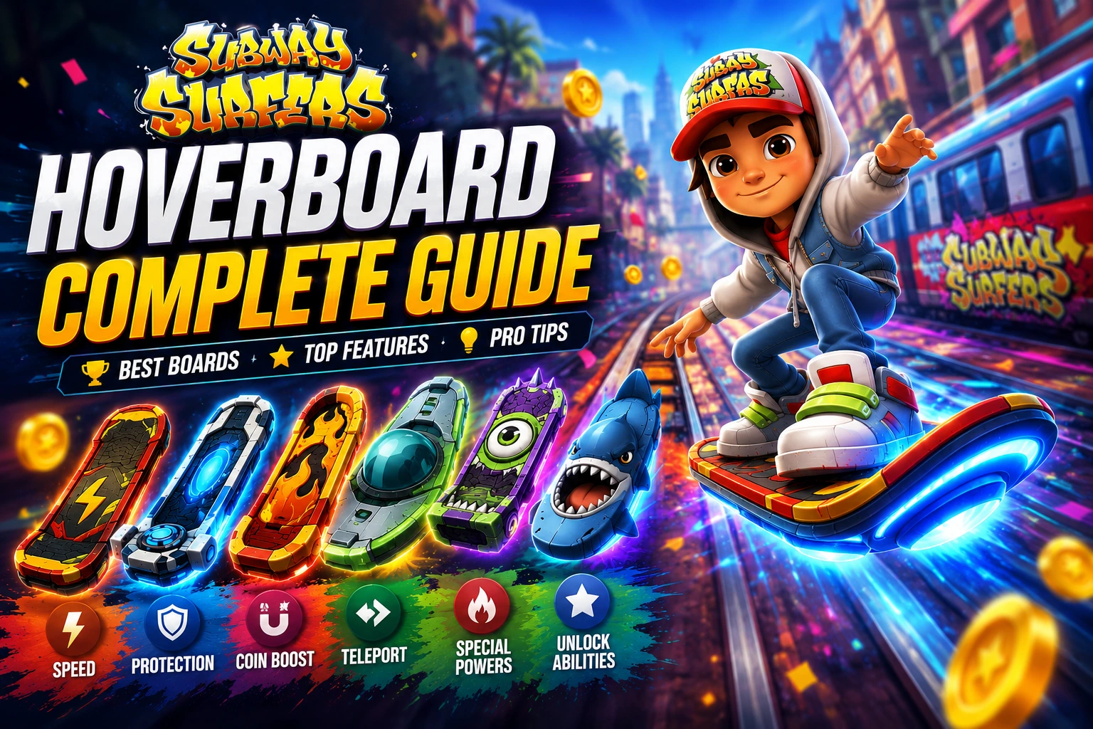 hoverboards subway surfers